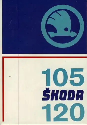 Falt-Prospekt
 Skoda Š 105 / 120. 