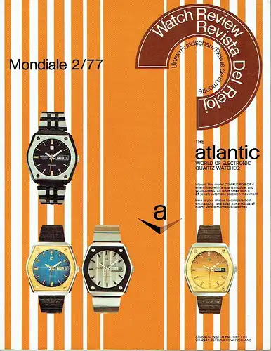 Watch Review / Revista del Rejol / Uhren Rundschau / Revue de la montre. 