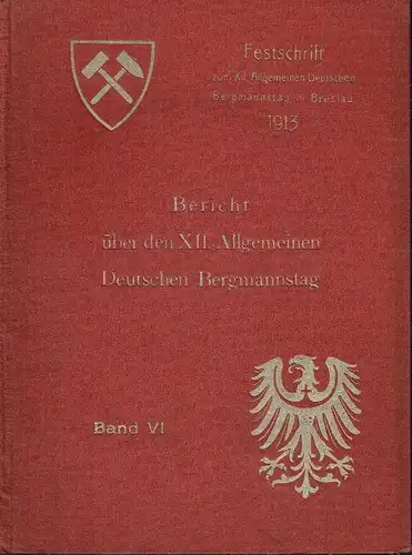 Bericht über den XII. Deutschen Bergmannstag zu Breslau ... 1913. 