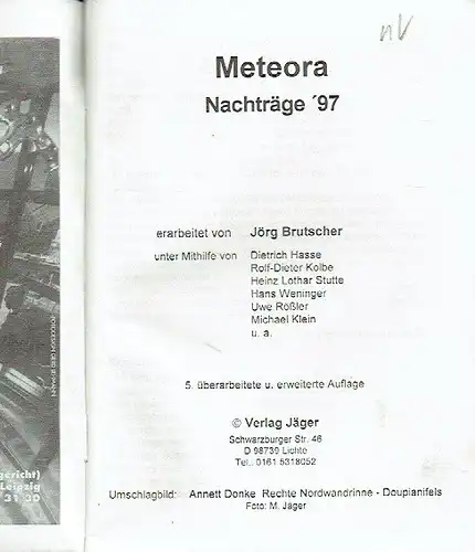 Meteora - Nachträge 1997. 