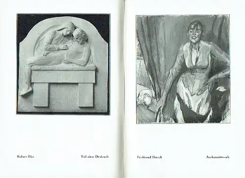 Künstler-Vereinigung Dresden im neuen städt. Ausstellungsgebäude: 1. Ausstellung 1916. 