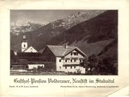 Gasthof-Pension Volderauer, Neustift im Stubaital. 