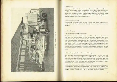 Bedienungsanleitung Mähdrescher Type E 174 und E 175. 