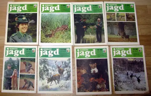 Unsere Jagd
 Konvolut von 49 Zeitschriften. 