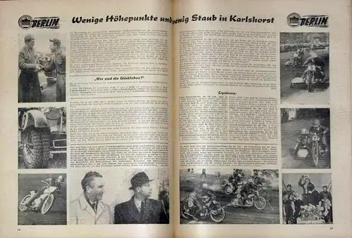 Illustrierter Motorsport
 Fachblatt des Präsidiums der Sektion Motorrennsport der Deutschen Demokratischen Republik
 5. Jahrgang, 24 Hefte, komplett. 