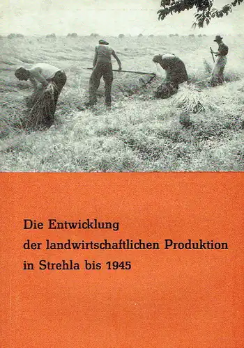 Lothar Schlegel: Die Entwicklung der landwirtschaftlichen Produktion in Strehla bis 1945
 Erzählungen und Darstellungen aus unserer Heimatstadt Strehla, Heft 7. 