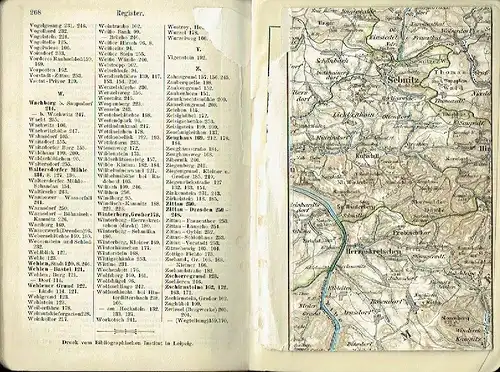 Dresden, Sächsische Schweiz und Lausitzer Gebirge
 Meyers Reisebücher. 