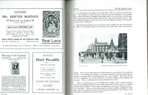 H. Beresford Stevens: On the Belgian Coast with Bruges and Ypres
 Under the Distinguished Patronage of the Burgomasters, Councils and General Purposes Committees of the Belgian Coast Resorts. 