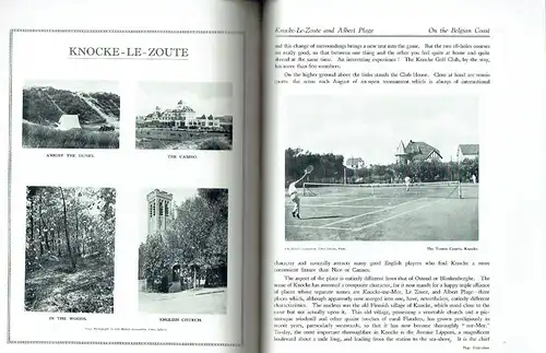 H. Beresford Stevens: On the Belgian Coast with Bruges and Ypres
 Under the Distinguished Patronage of the Burgomasters, Councils and General Purposes Committees of the Belgian Coast Resorts. 