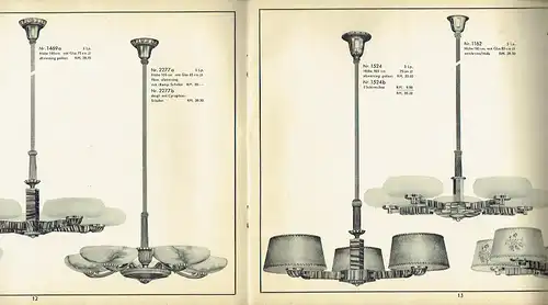 Moderne Lichtträger
 Nachtrag zur Brutto-Liste Nr. 362. 