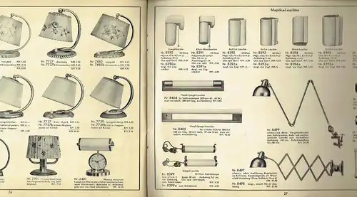 Moderne Lichtträger
 Nachtrag zur Brutto-Liste Nr. 362. 