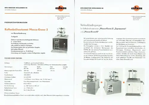 Espressomat und mocca-krone 2 sind Getränkeautomaten mit überzeugenden Vorteilen
 Getränkeautomaten für Kalt- und Heißgetränke. 