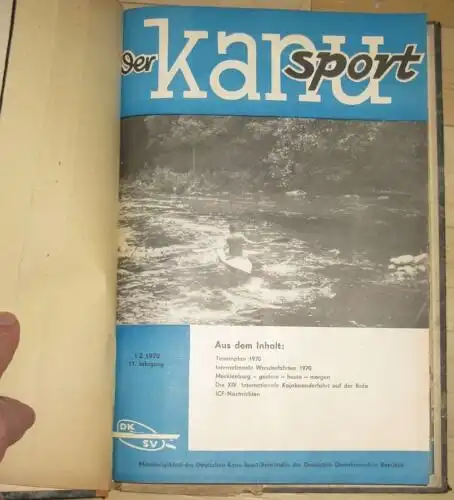 Der Kanusport
 Mitteilungsblatt des Kanu-Sport-Verbandes (DKSV) der Deutschen Demokratischen Republik. 
