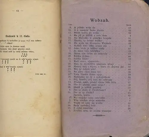 Bjarnat Krawc: Wulka Lubosc
 30 serbskich spewow za mešany khór, op. 45. 