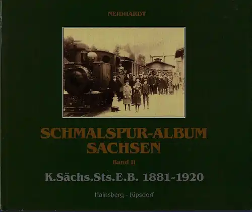 Ingo Neidhardt: Schmalspur-Album Sachsen K. Sächs. Sts. E.B. 1881-1920
 Band 2: Hainsberg-Kipsdorf. 