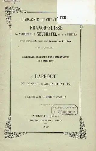 Rapport du Conseil d'Administration
 Résolutions de l'Assemblée Générale. 