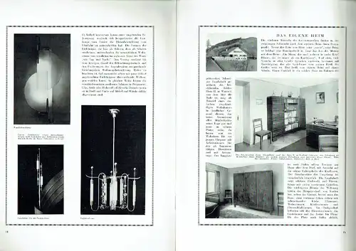 Die Wohnung der Neuzeit
 Radeberger Illustrierte Monatshefte für Wohnungskunst, Hausbau und verwandte Gebiete
 1. Jahrgang, Heft 12. 