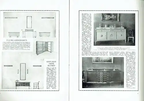 Die Wohnung der Neuzeit
 Radeberger Illustrierte Monatshefte für Wohnungskunst, Hausbau und verwandte Gebiete. 