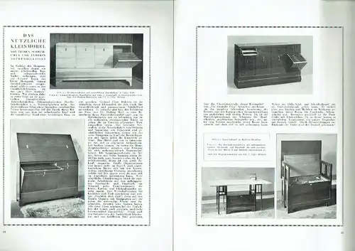 Die Wohnung der Neuzeit
 Radeberger Illustrierte Monatshefte für Wohnungskunst, Hausbau und verwandte Gebiete. 