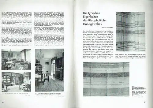 Die Wohnung der Neuzeit
 Radeberger Illustrierte Monatshefte für Wohnungskunst, Hausbau und verwandte Gebiete. 