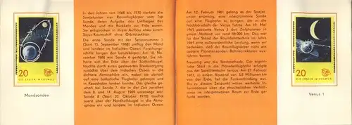 Die Ersten im Kosmos
 Sammelheft für die Sondermarkenserie 1975. 