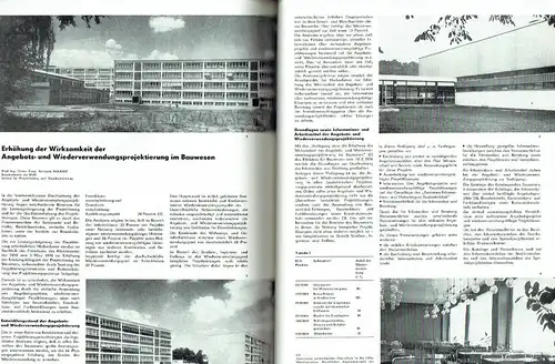 Architektur der DDR
 Zeitschrift, Heft 11/78. 