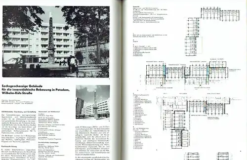 Architektur der DDR
 Zeitschrift, Heft 11/81. 