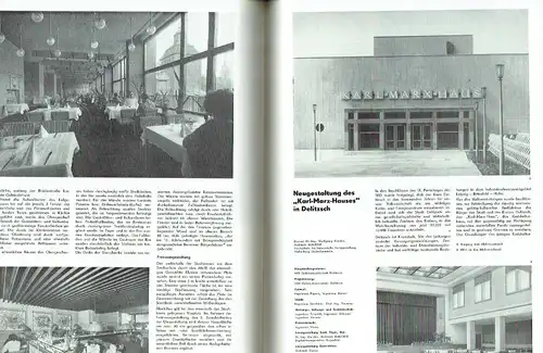 Architektur der DDR
 Zeitschrift, Heft 2/79. 