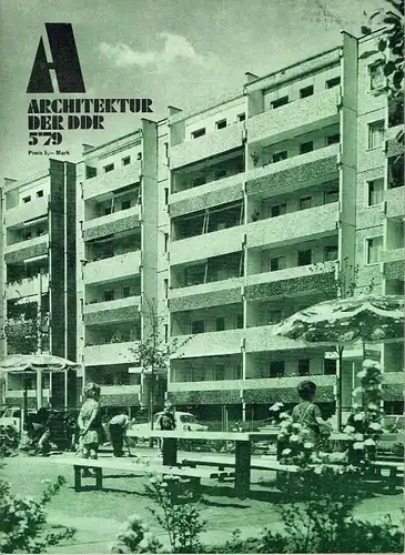 Architektur der DDR
 Zeitschrift, Heft 5/79. 