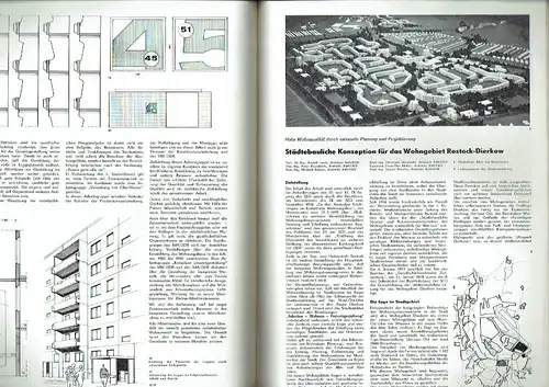 Architektur der DDR
 Zeitschrift, Heft 6/80. 