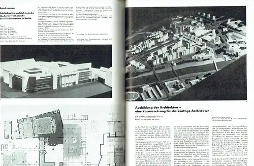 Architektur der DDR
 Zeitschrift, Heft 8/81. 