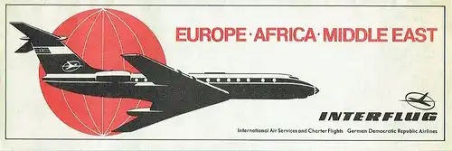 Europe - Africa - Middle East.