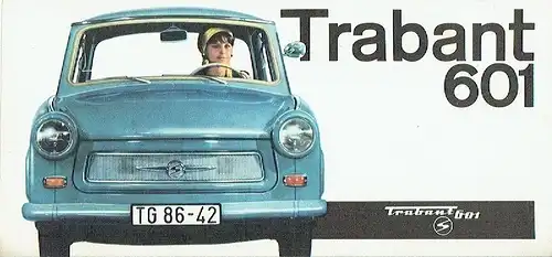 DEWAG Werbung Dresden: Trabant 601. 