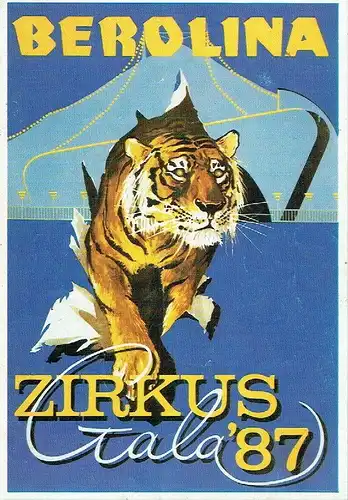 Berolina - Zirkus Gala '87. 