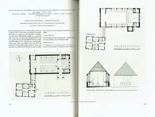 Wissenschaftliche Zeitschrift der Hochschule für Architektur und Bauwesen Weimar. 