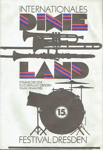 Dixieland-Festival Dresden 1985
 Programmheft. 