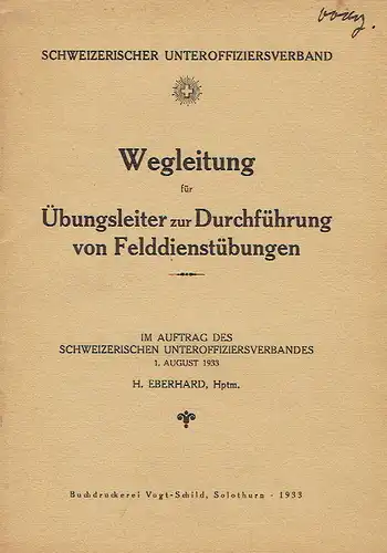 Ausbildungsziele
 B. 2203. 