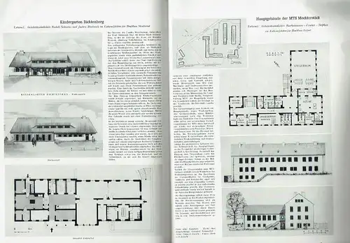 Deutsche Architektur
 Zeitschrift, 5. Jahrgang, Heft 6. 