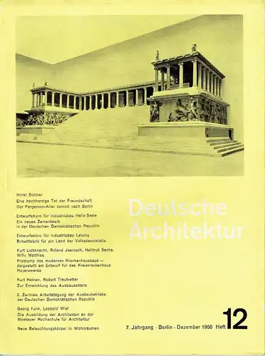 Deutsche Architektur. 