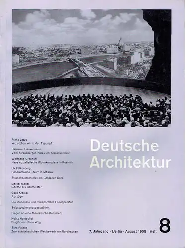 Deutsche Architektur. 