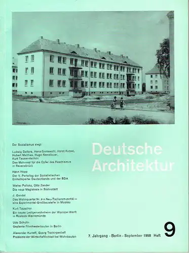 Deutsche Architektur. 