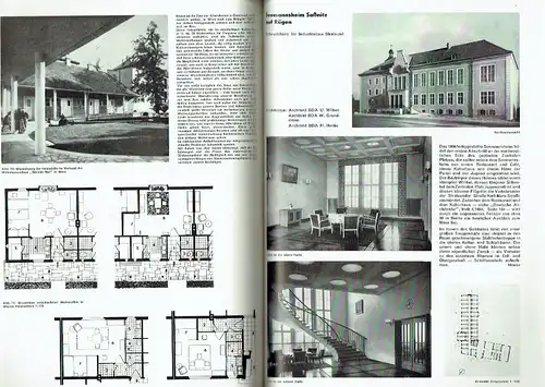 Deutsche Architektur
 Zeitschrift, 7. Jahrgang, Heft 4. 