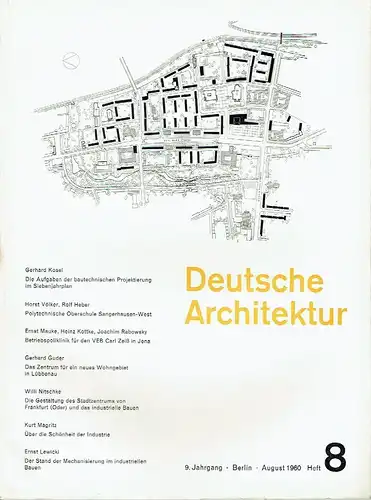 Deutsche Architektur. 