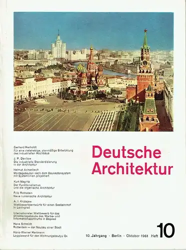 Deutsche Architektur. 