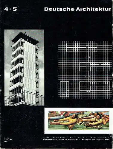 Deutsche Architektur
 Zeitschrift, 11. Jahrgang, Heft 4+5 (Doppelheft). 