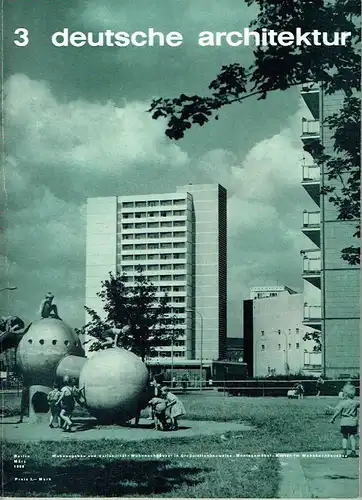 Deutsche Architektur
 Zeitschrift, 17. Jahrgang, Heft 3. 