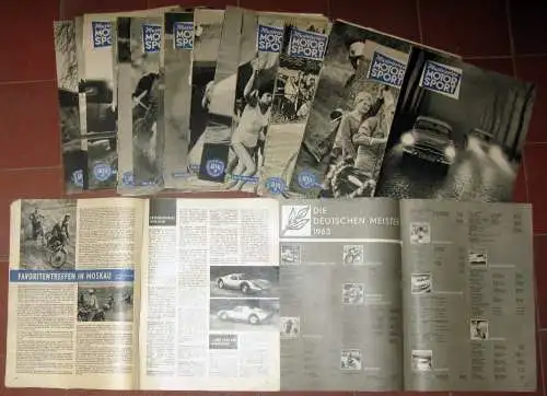 Illustrierter Motorsport
 Fachblatt für den Motorrennsport und Motorsport / Organ des Allgemeinen Deutschen Motorsport-Verbandes der DDR
 13. Jahrgang. 
