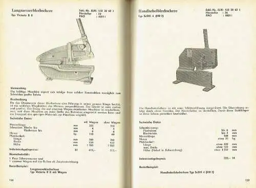 Werkzeugmaschinen. 