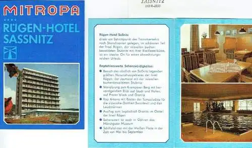 Mitropa Rügen-Hotel Sassnitz. 