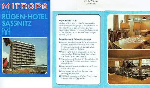 Mitropa Rügen-Hotel Sassnitz.